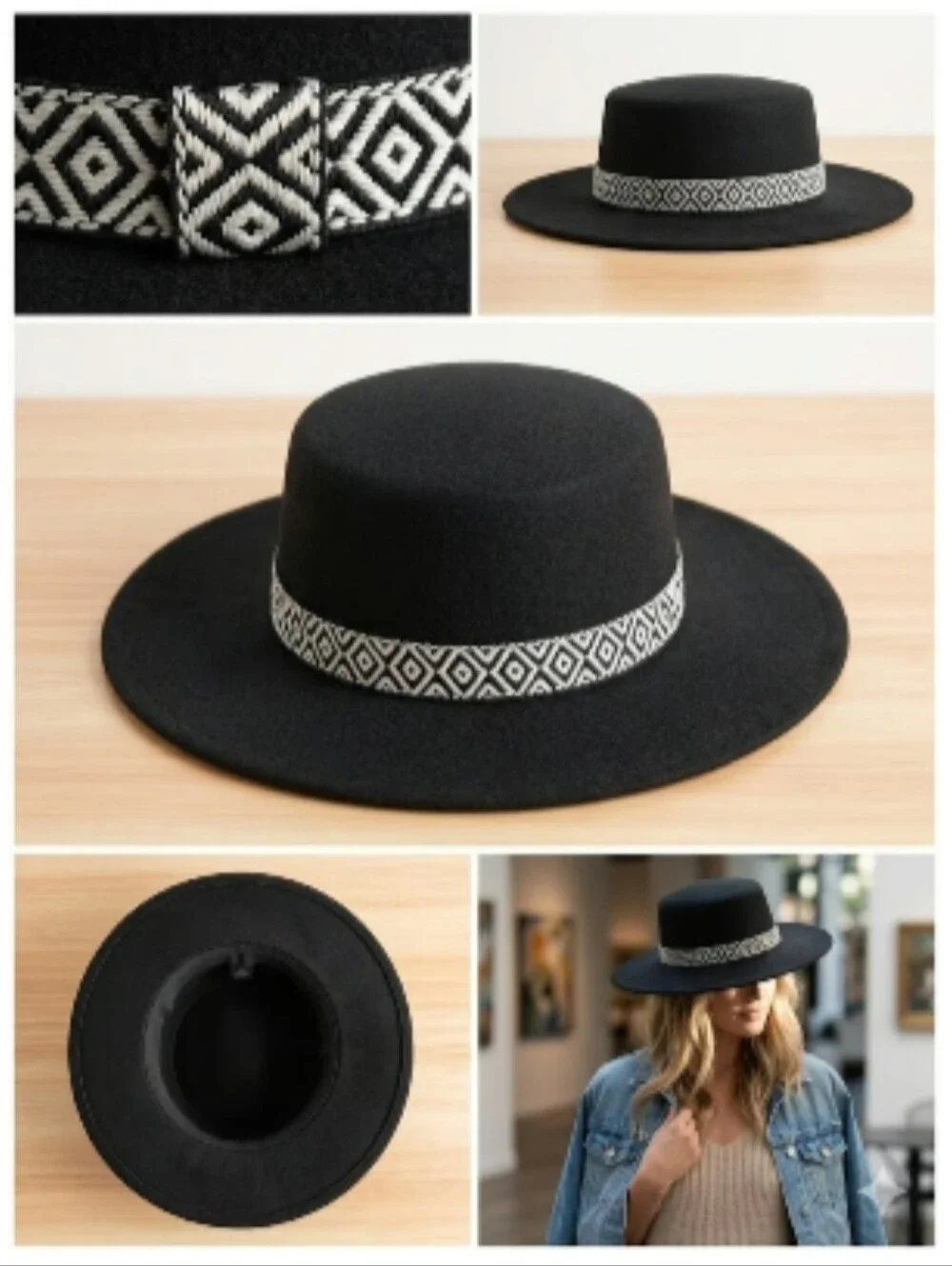 N/A stylish black